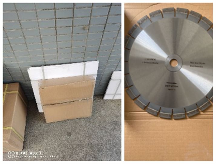 product-714-543 packing of granite saw blade
